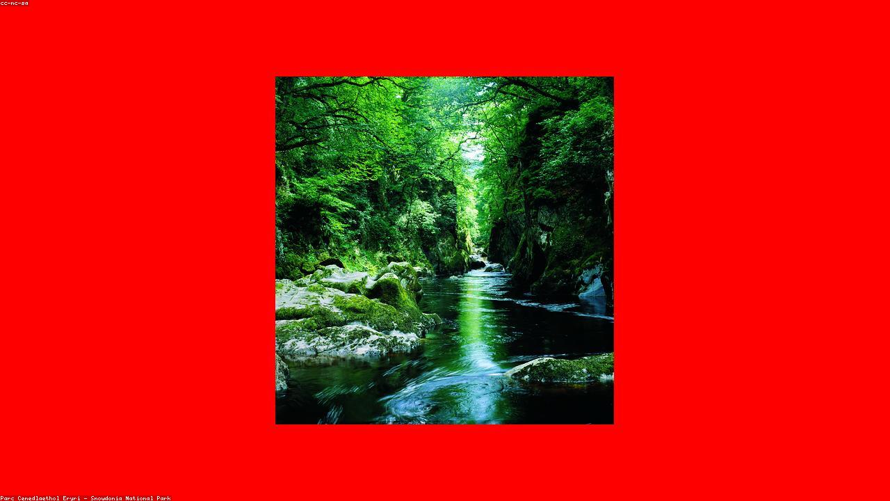 Fairy Glen gorge emerald pool and carved rock walls near Betws-y-Coed
